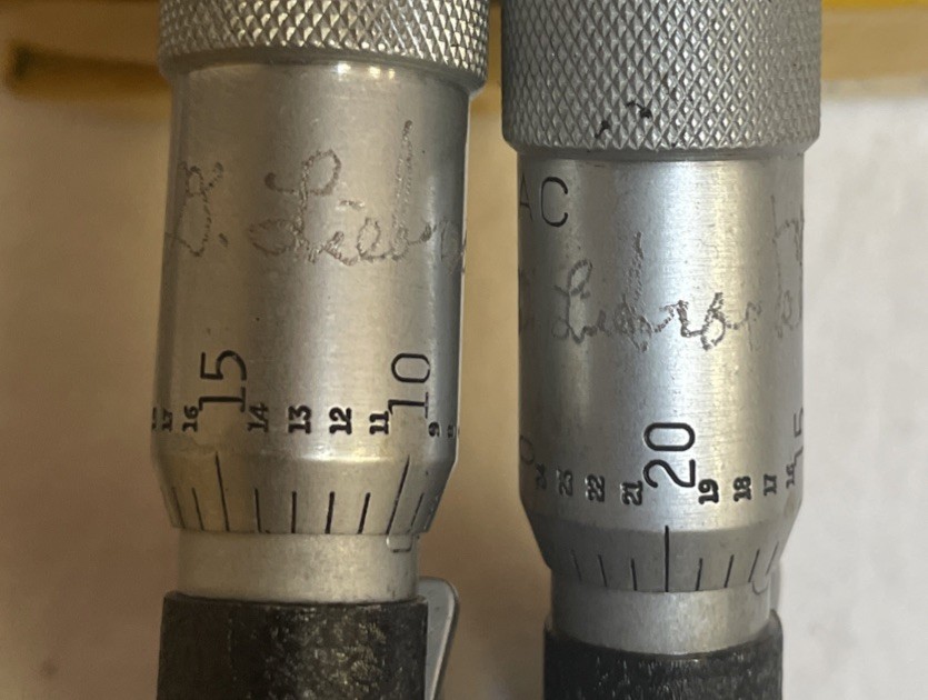 VINTAGE ORIGINAL MAC TOOLS 0 - 1” & 1 - 2” MICROMETER BY CENTRAL TOOLS ~ NEW !!!