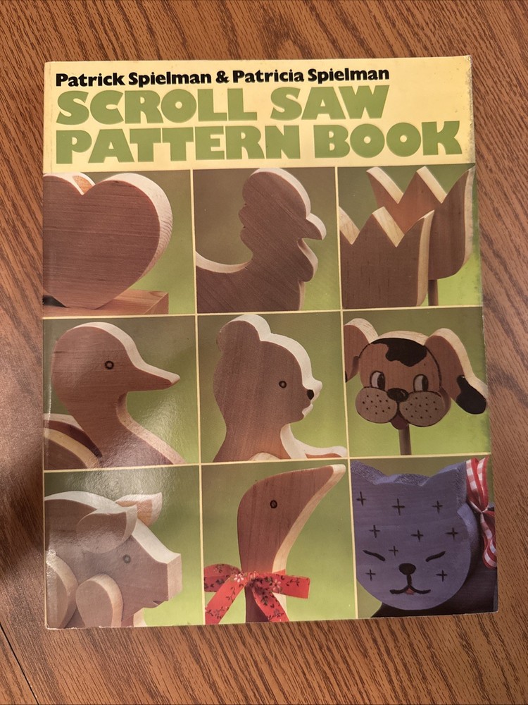 Scroll Saw Pattern Book Patrick Spielman Woodworking Patterns New Sealed
