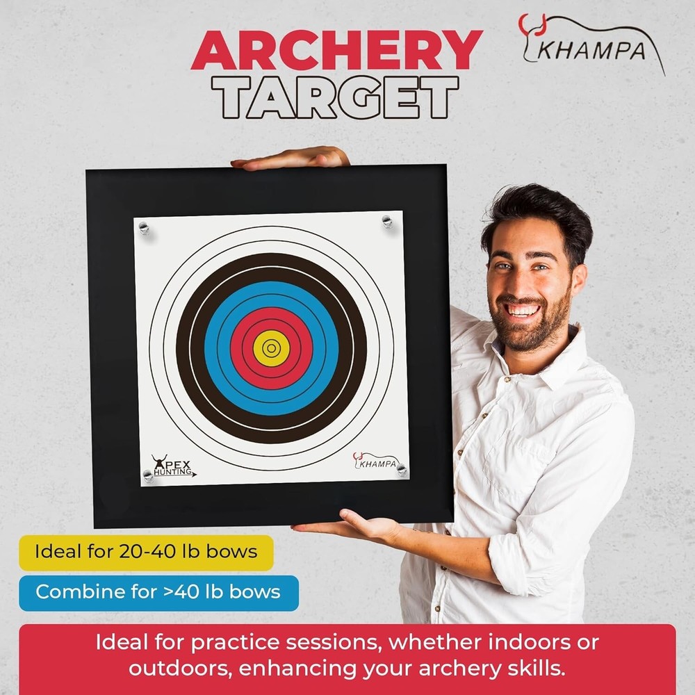 Archery Target for Backyard 2x2 Ft. Bow Target