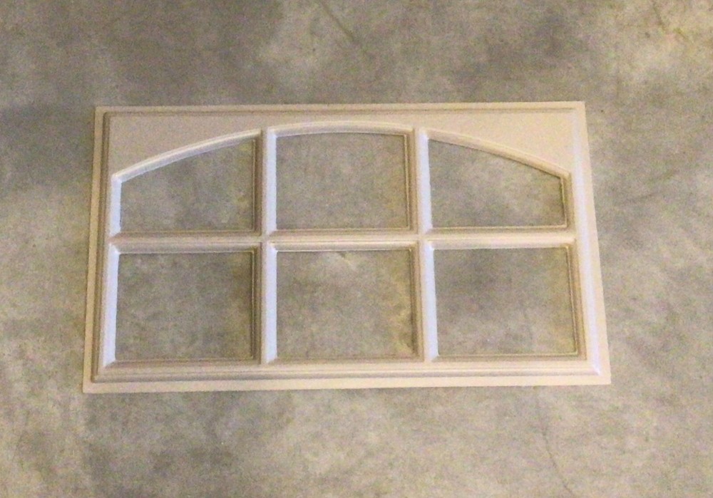 Amarr Cascade Grey Replacement Inserts for Short Panel Amarr Pella Garage Doors
