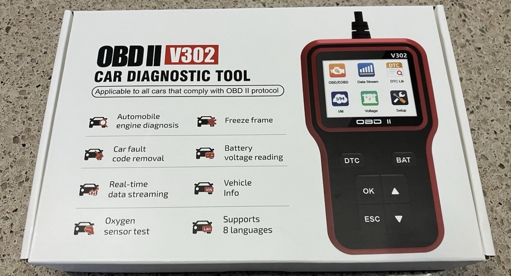 OBD2 Scanner Diagnostic Engine Car Code Reader - Car OBDII/EOBD Diagnostic Tool