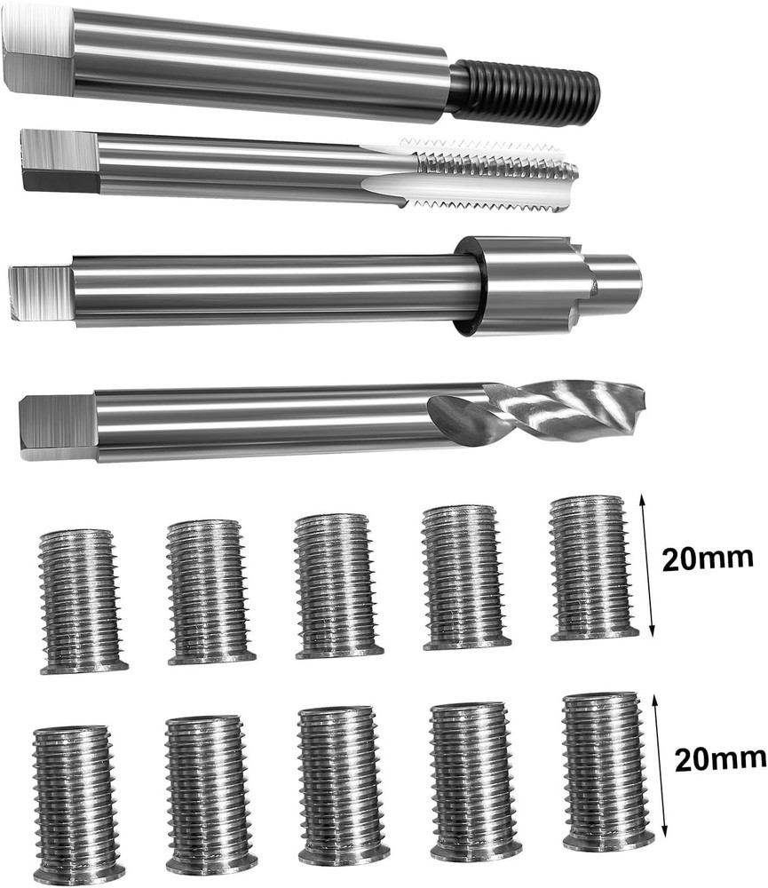 M10*1.5 ,10 20MM Stainless Steel Inserts
