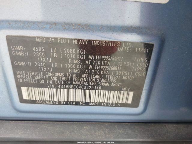 Fuse Box Engine Compartment Fits 10-14 LEGACY 4878951