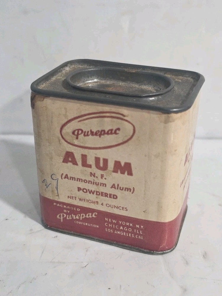 PUREPAC Alum 3" Container 4oz PurePac Corp