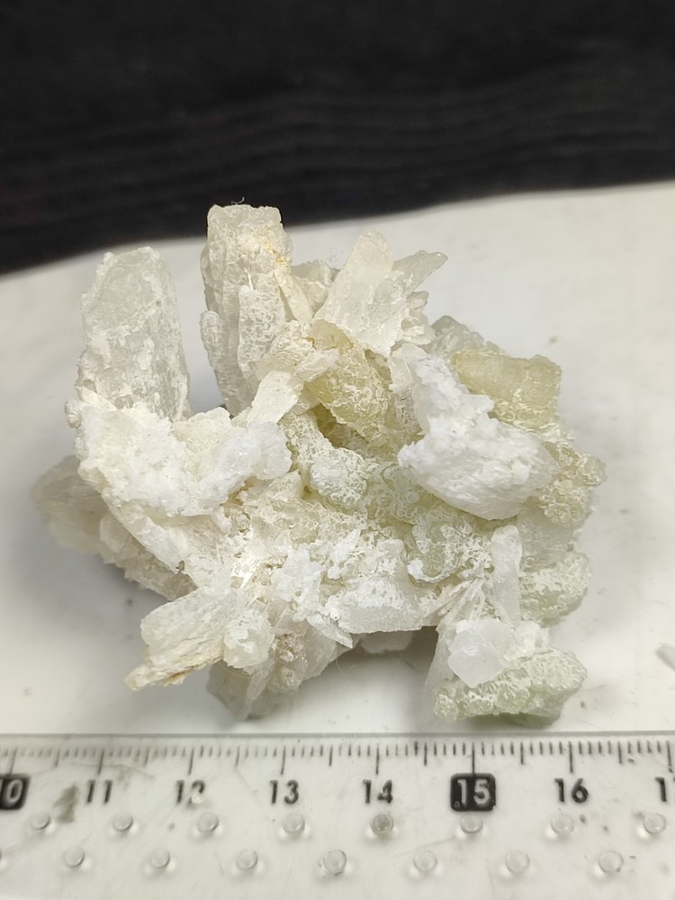 Calcite With Prehnite Nice Color & Termination-Afg.