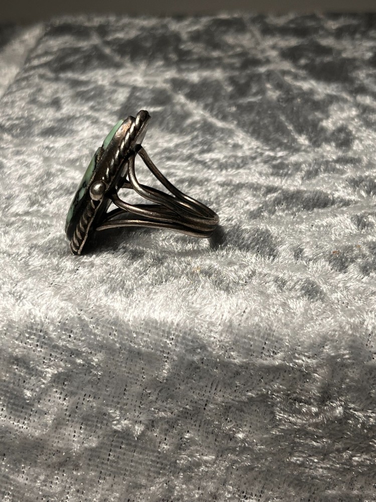 Southwestern Natural Variscite Ring