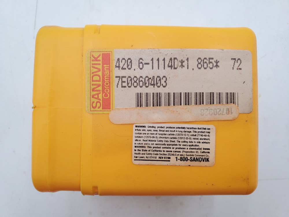 NEW Sandvik 420.6-1114D*1.865* 72
