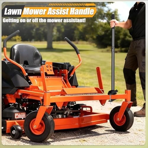 Mower Mount Assist Handle, Adjustable Grab Bar Zero Turn Mower Accessories,