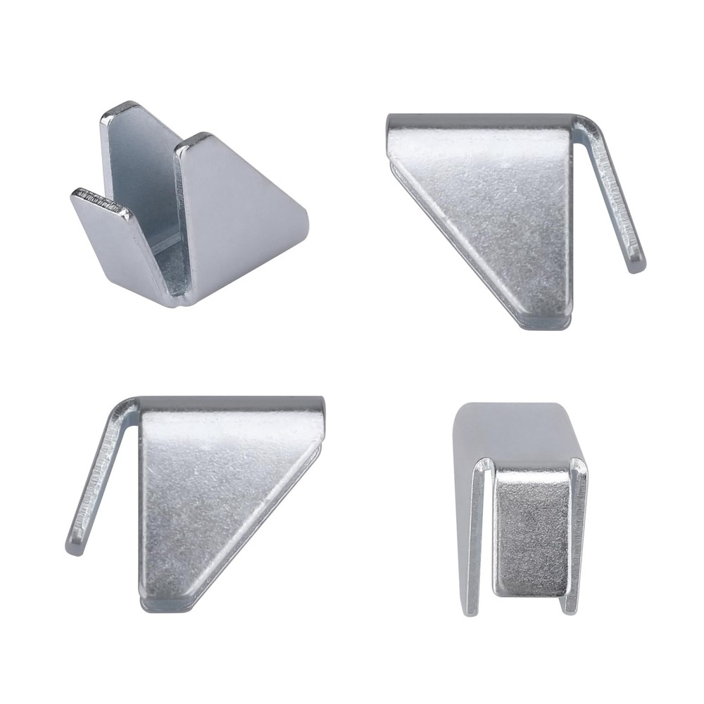 4 Pack Shelf Clips Bracket Replacement for Husky Garage Cabinet Removable