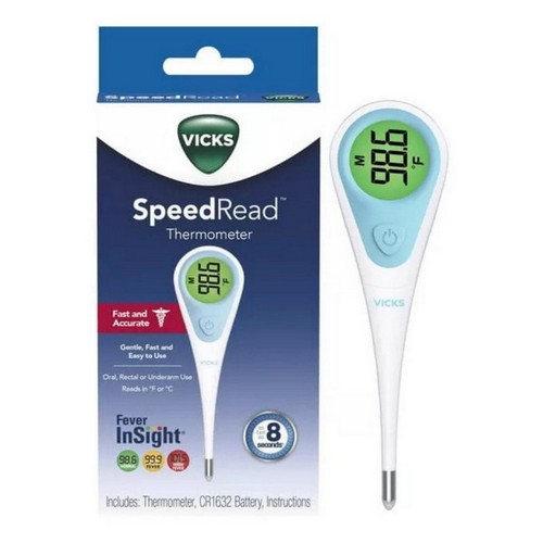 SpeedRead Digital Thermometer White 1 Count by Vicks