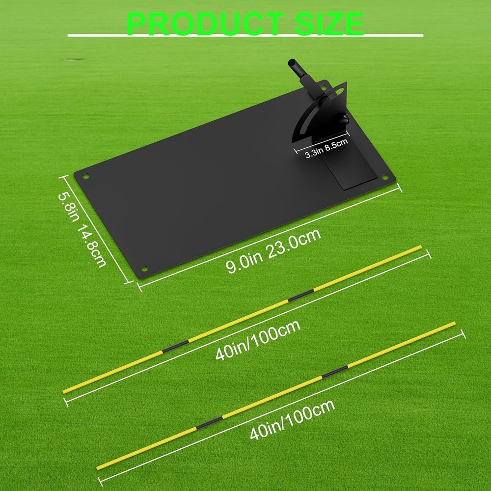 Golf Sticks Alignment Aid Golf Alignment Rods for Aiming, Putting, Full Swing