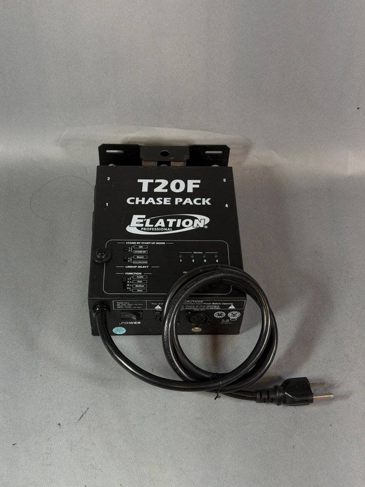 Elation T20F LED PAR Chase Pack 4-Channel Controller - No Foot Control
