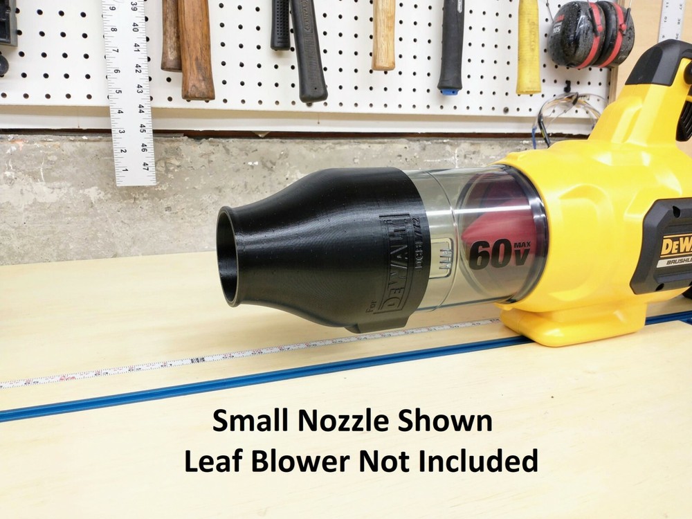 Short, Stubby Nozzle for DeWalt 60V Flexvolt DCBL772 Leaf Blower