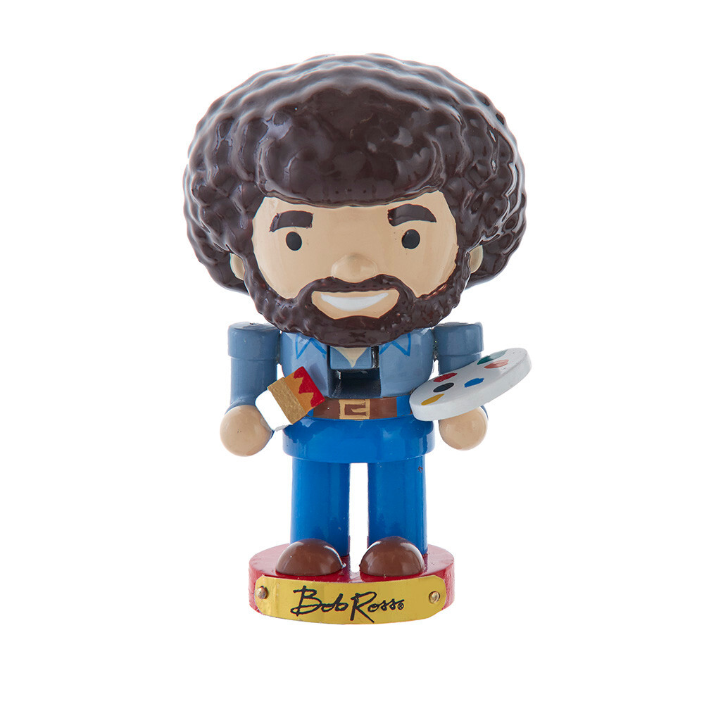 Kurt Adler BO6251 5" Bob Ross® Chubby Nutcracker