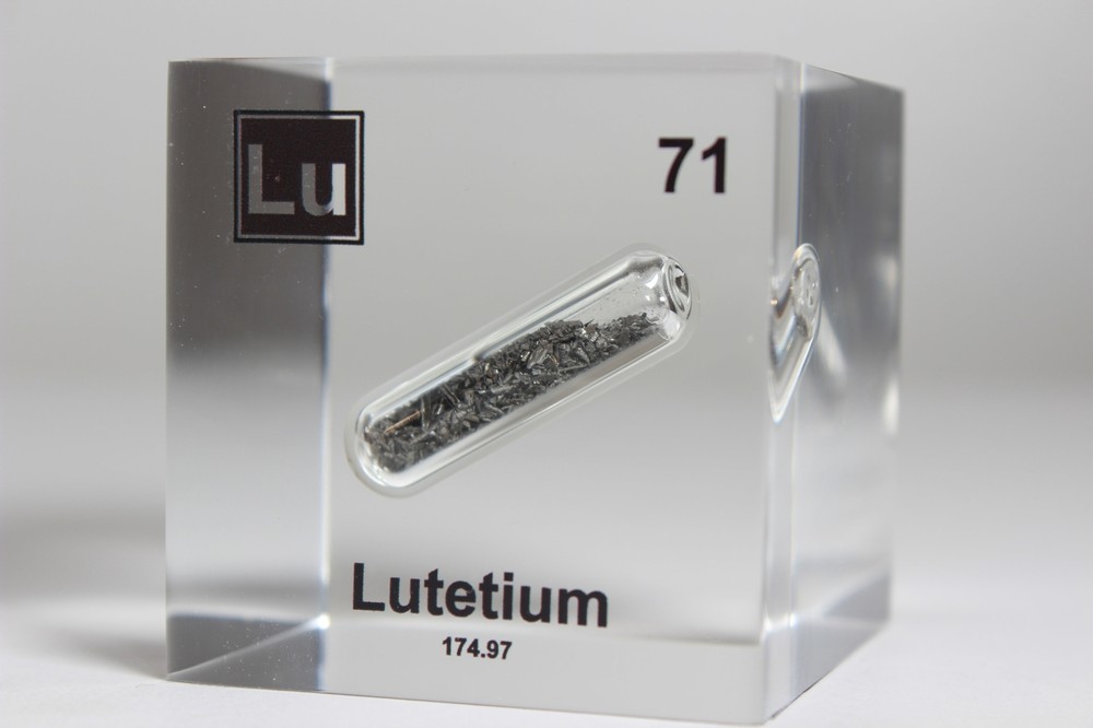 Lutetium Element Cube