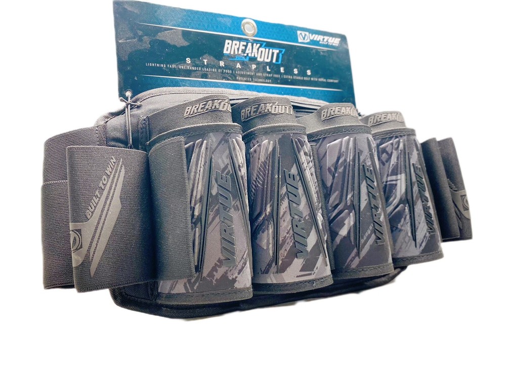 Virtue Breakout V2 Strapless Pack - Graphic Black 4+7