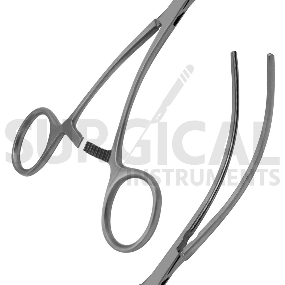 DeBakey Atraumatic Peripheral Clamp Forceps 8" Vascular Instruments German Grade