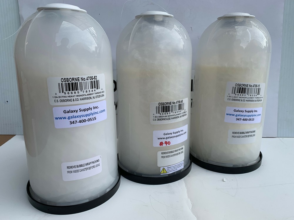 A&E Tex40 Thread White #32001 100% Spun Polyester Cone 6000 Yard. MADE IN USA