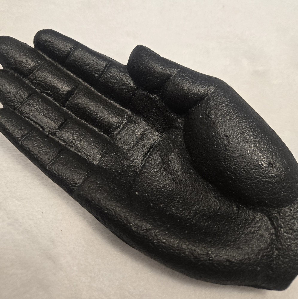Cast Iron Single Right Hand Tray/Dish Black