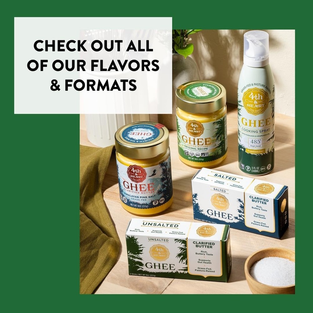 4th & Heart Grass-Fed Ghee – 9 oz