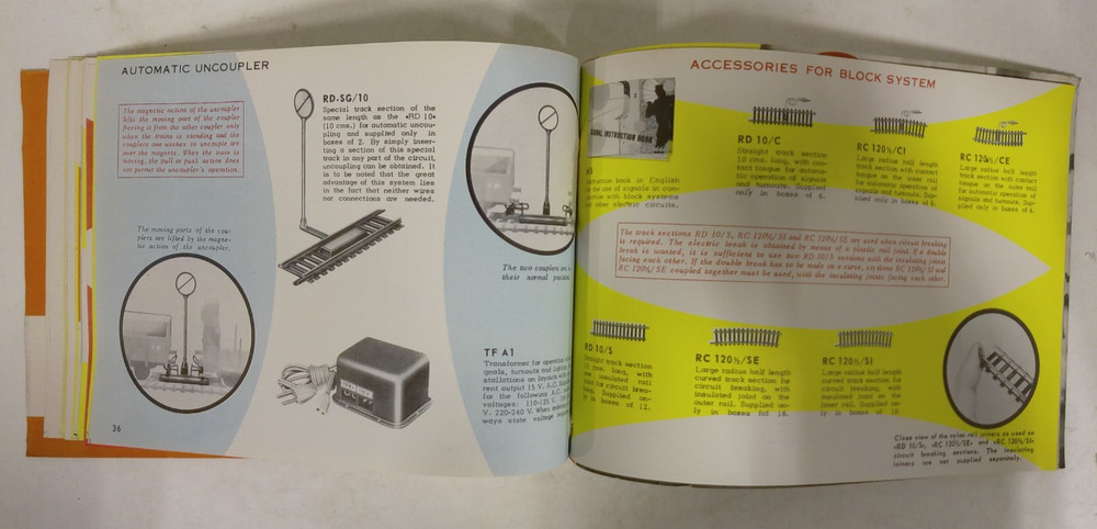 Rivarossi HO Scale 1959 General Catalog