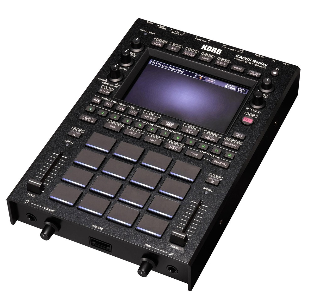 KORG KAOSS Replay DJ Effects Processor/Sampler All-in-One DJ Performance