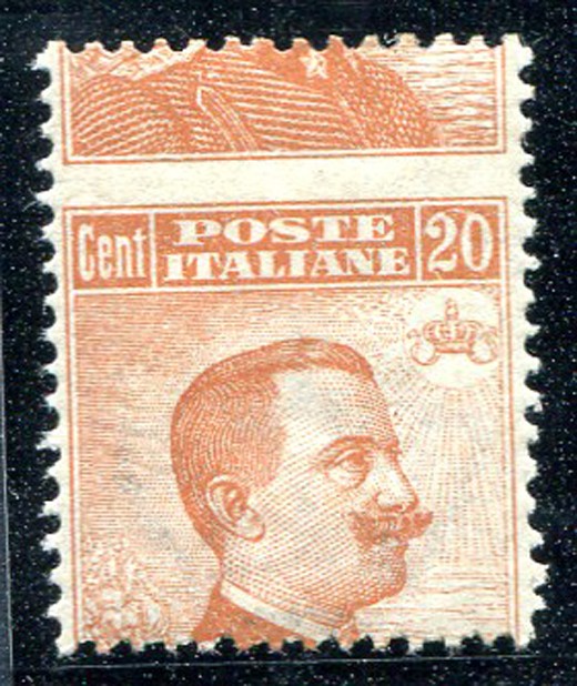 Michetti Cent. 20 Varieties Displaced Notching