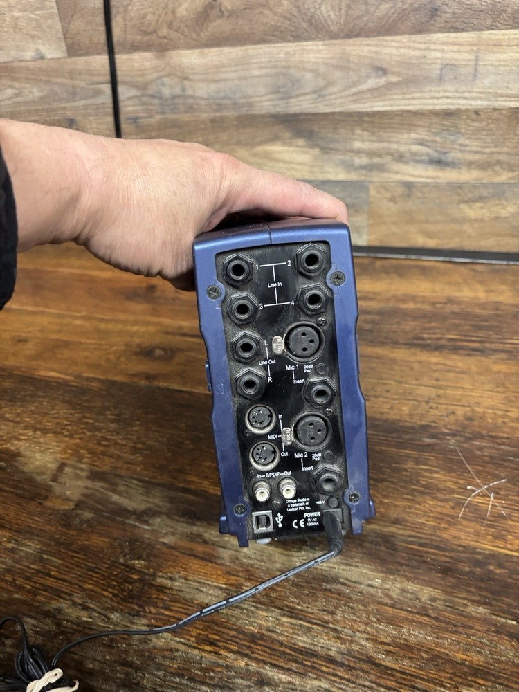 Lexicon Omega Desktop Recording Studio USB Audio Interface w/AC Adapter