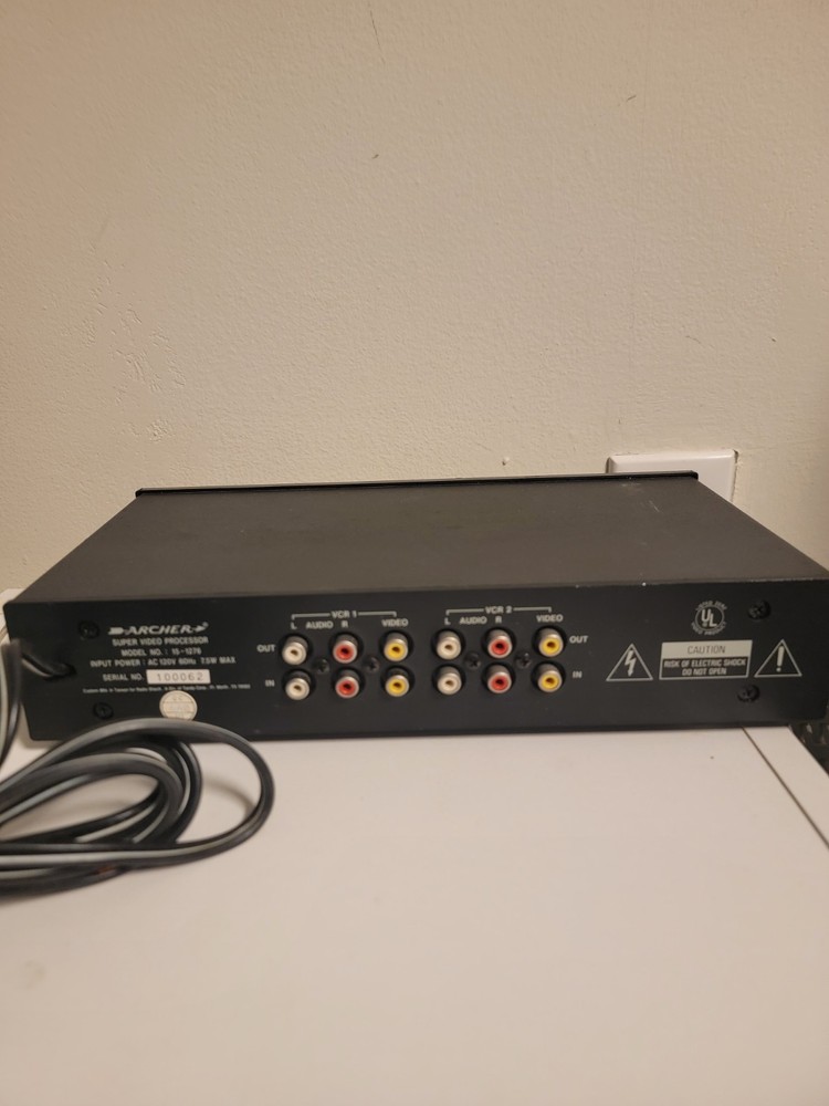 Archer Super Video Processor Model: 15-1276