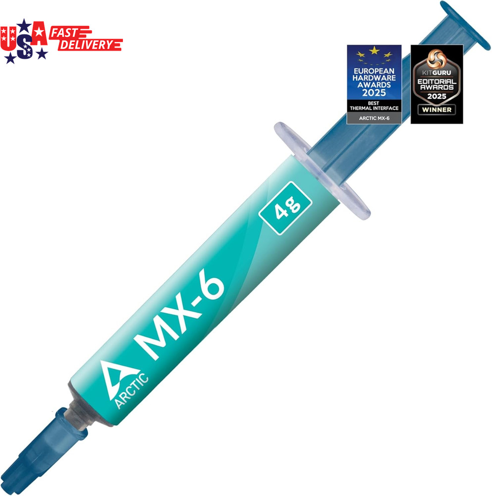 MX-6 (4 G) Thermal Paste High Performance CPU & GPU Heat Sink Compound with Very