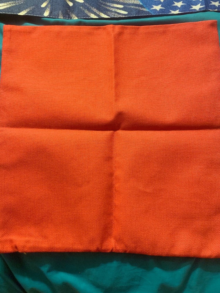 Holiday Pillowcase 16.5”x16.5” (New)