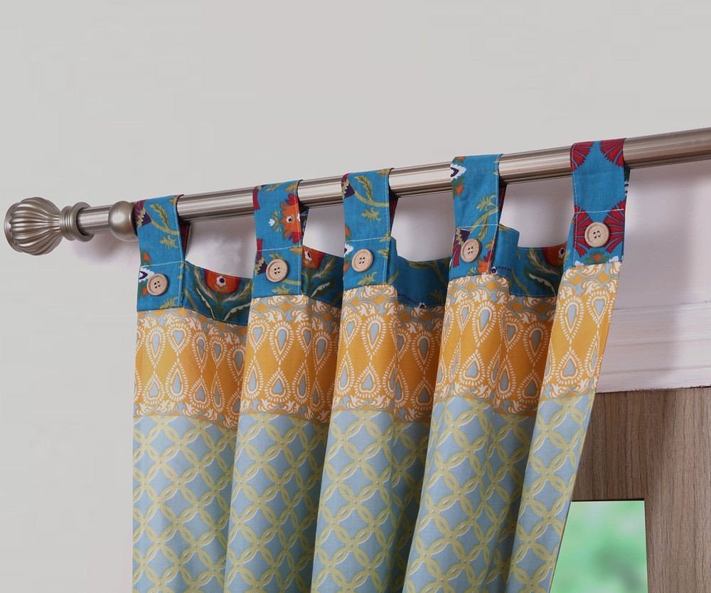 Thalia Window Panel Pair Tango