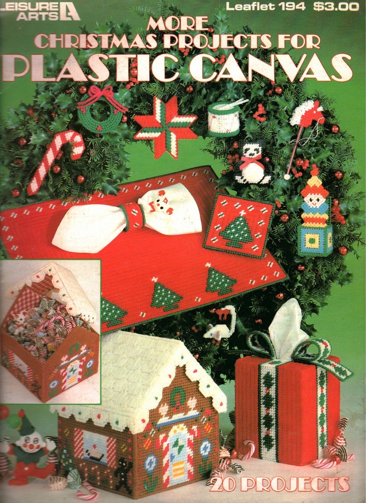 More Christmas Projects for Plastic Canvas | Leisure Arts 194