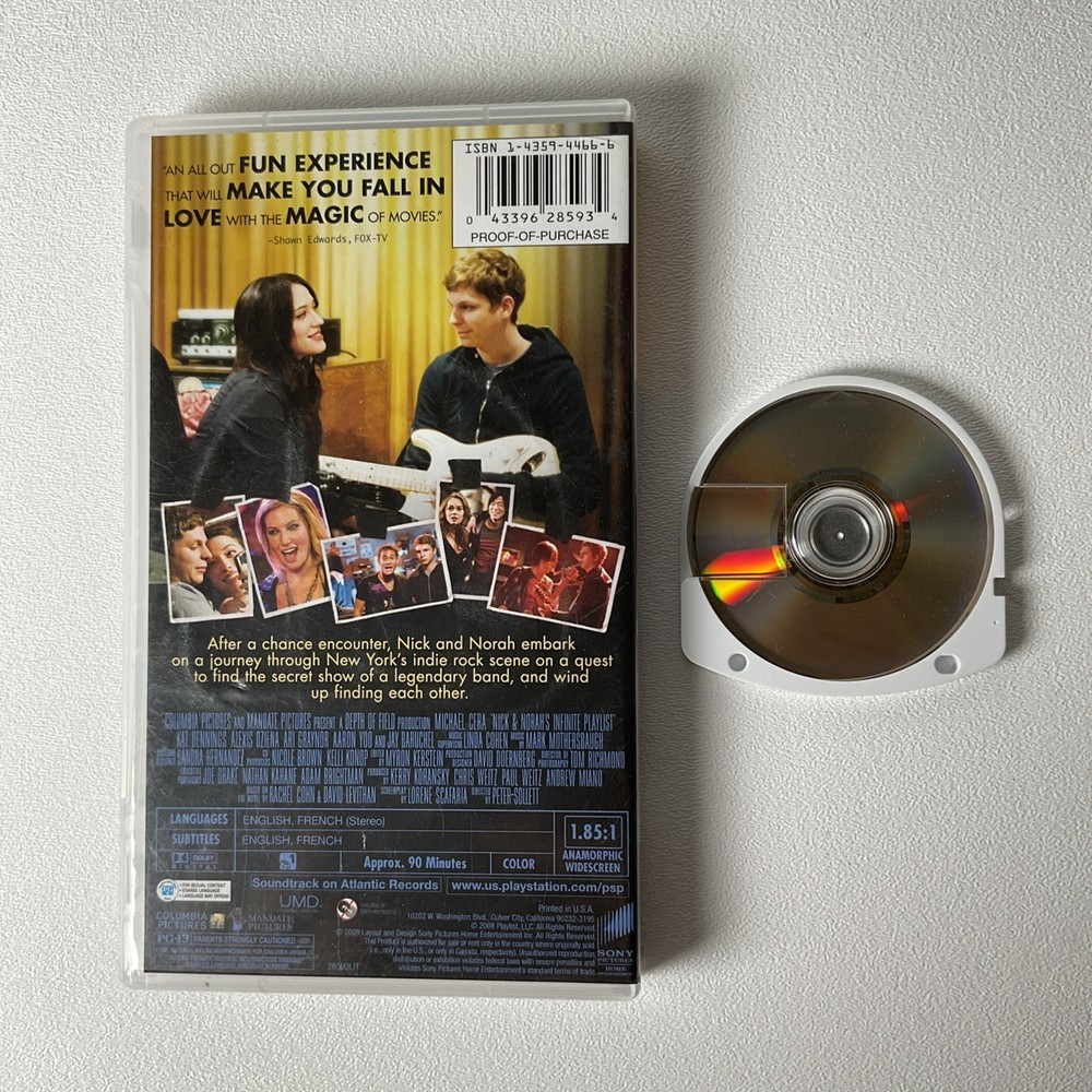 Nick & Norahs Infinite Playlist (Uni Media Disc, 2008)