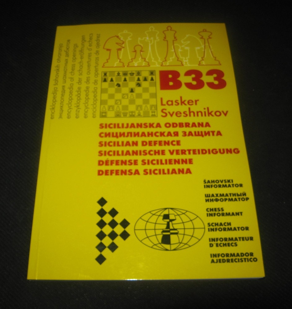 Books: Lasker Sveshnikov Chess Informant & Complete Kalashnikov Chess Evolution