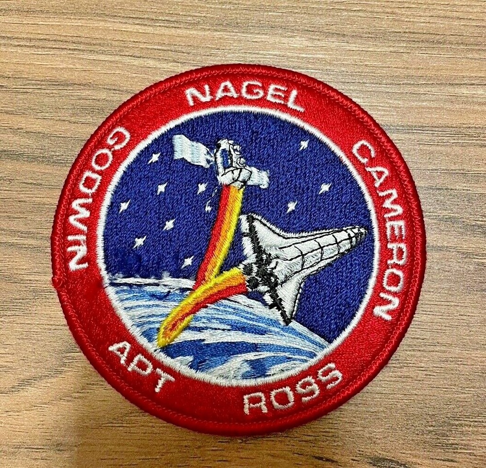 US NASA Space SHUTTLE Program Patch NAGEL CAMERON ROSS APT GODWIN