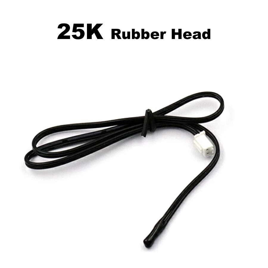 TC 25K Rubber Head Air Conditioning Temperature Sensor High-Precision Probe Head