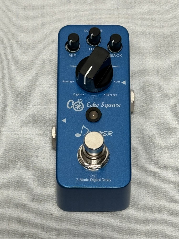 Donner Echo Square 7 Modes Delay Effect Pedal