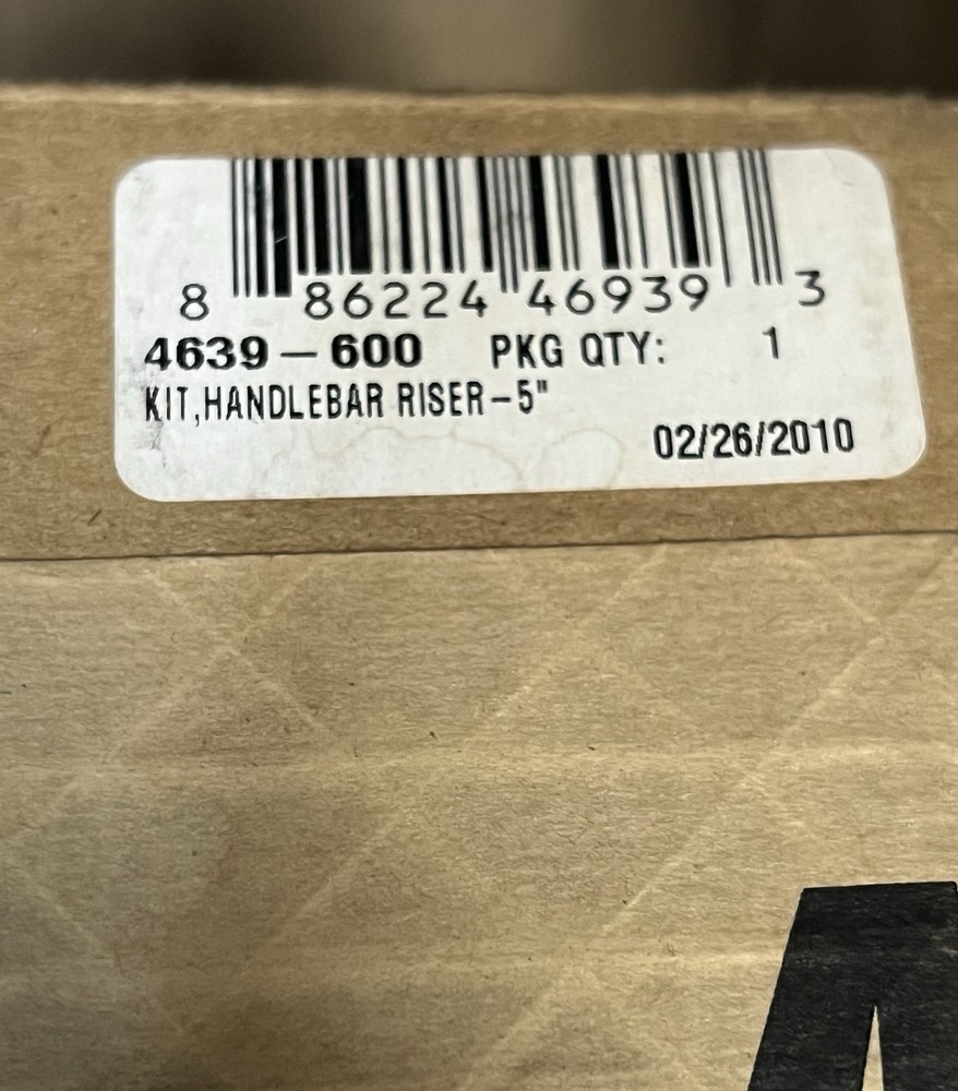 4639-600 Arctic Cat 5” Handlebar Riser Kit NEW OEM