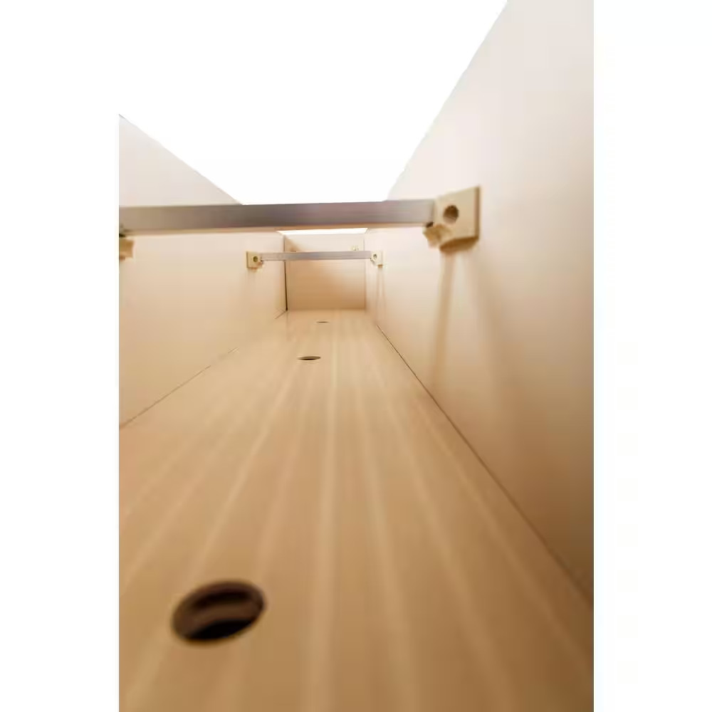 48 In. Tan Ecoflex Rectangular Flower or Herb Window Box
