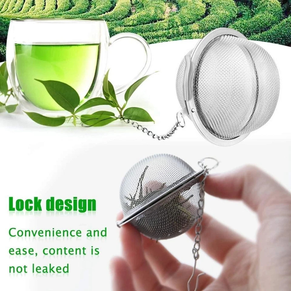 Tea Steeper, 2Pcs Mesh Tea Infuser Premium Tea Filter Tea Interval Diffuser with