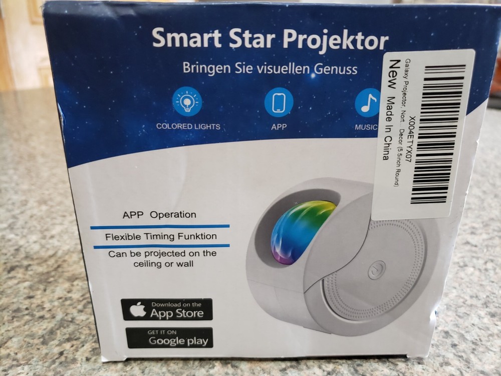 Smart Star Projector Galaxy Light, Home Planetarium Projector with App Control