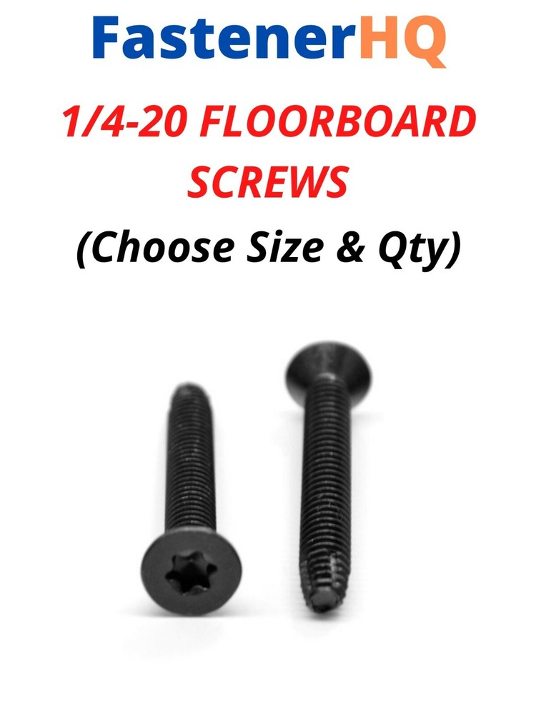 1/4-20 FLOORBOARD Torx Head Self Tapping Trailer Deck Screws