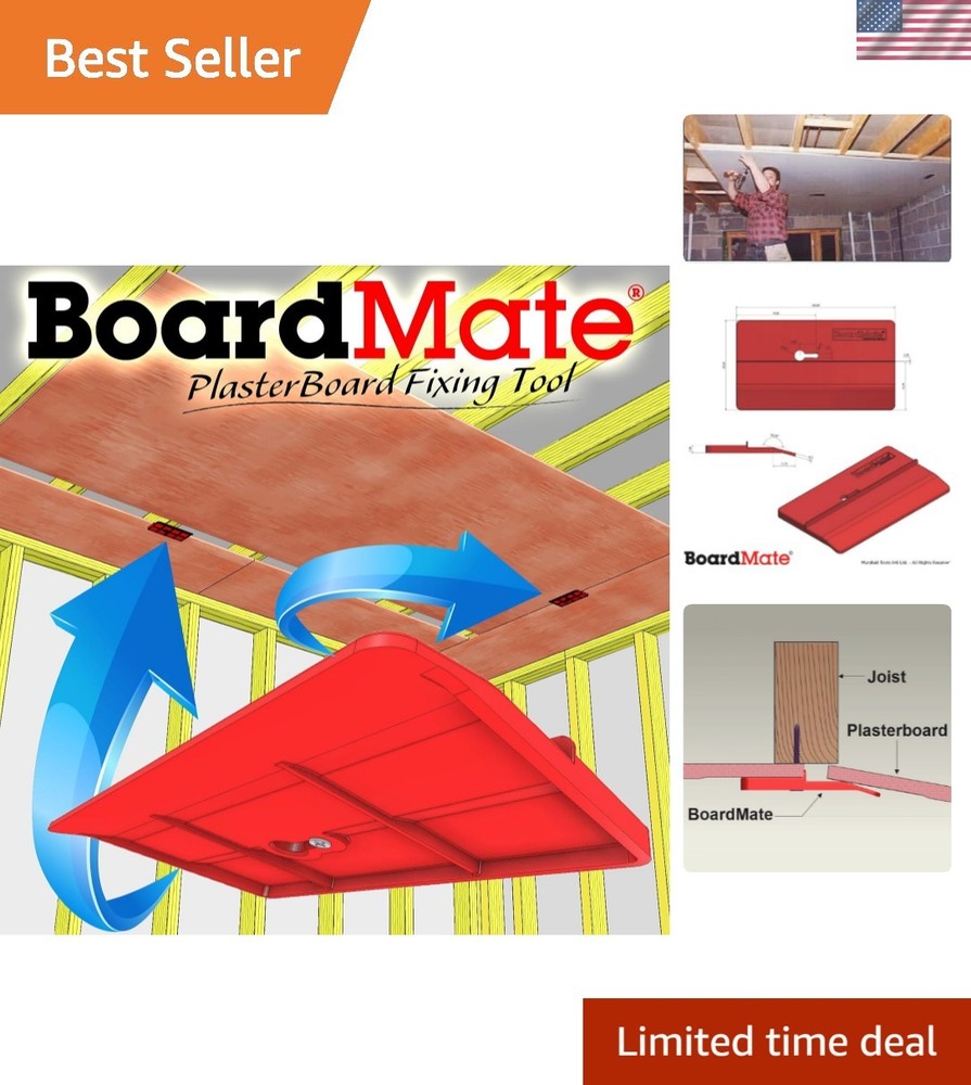 Efficient Drywall Installation Tool - 2 Acrylic Boardmates for Home Projects