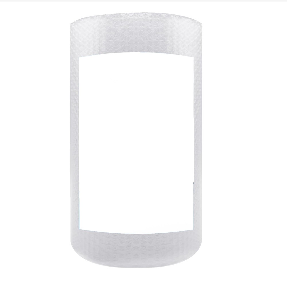 12 Inch Bubble Wrap 36ft Long, Perforated Packing Material, White