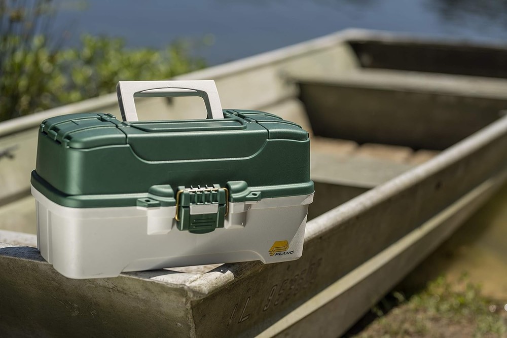 3 Disc Tackle Box with Double Top Entry