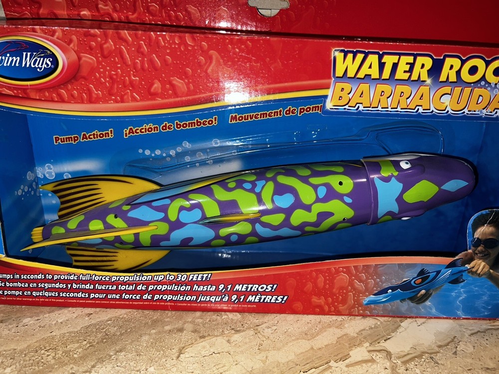 SWIM WAYS BARRACUDA WATER ROCKET NEW