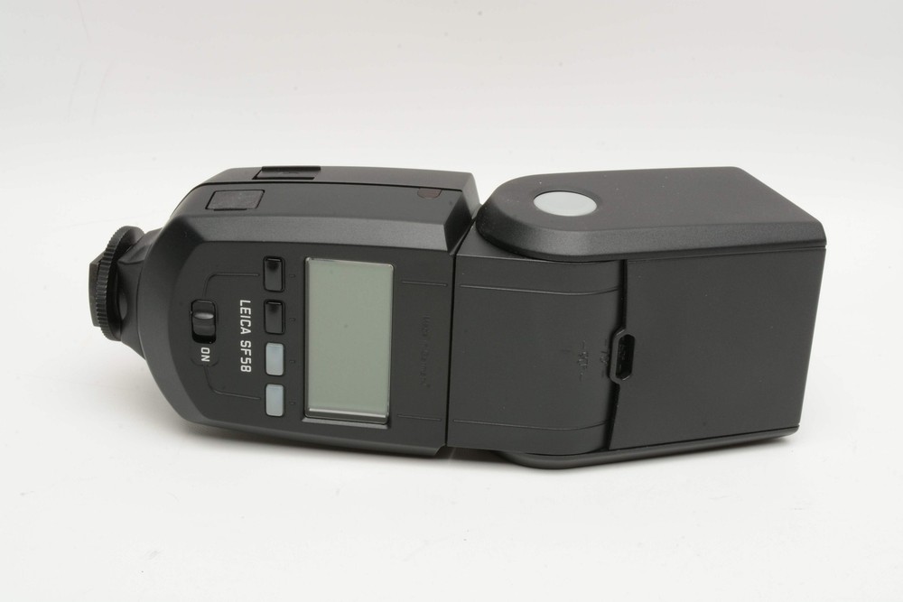 Leica SF 58 Electronic Flash, Mint, w/case+manuals