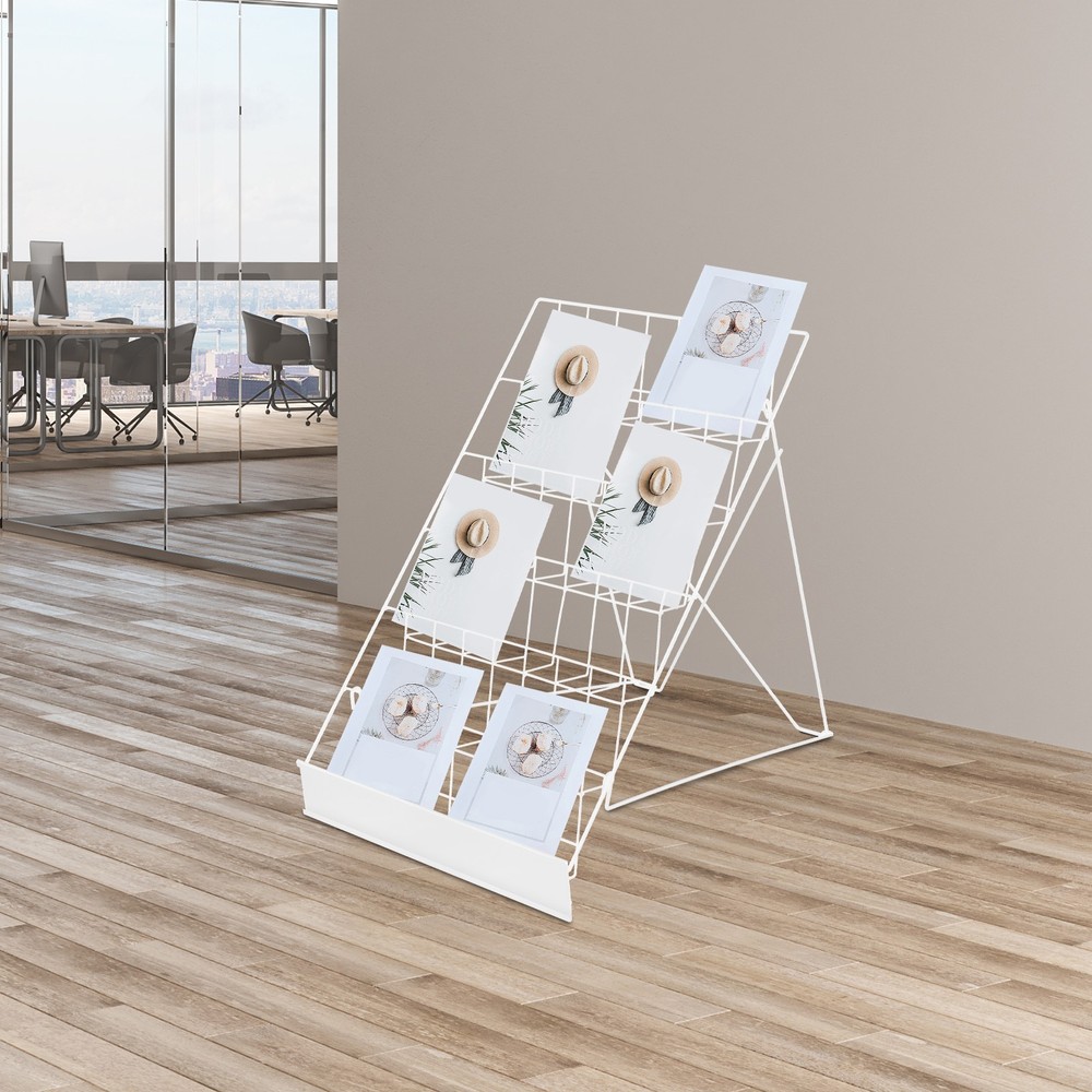 Wire Countertop Rack, Book Display Rack, Comic Book Display Rack