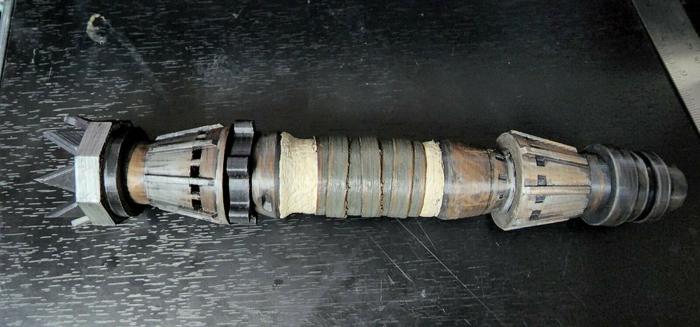 Rey Skywalker lightsaber 3D printed replica